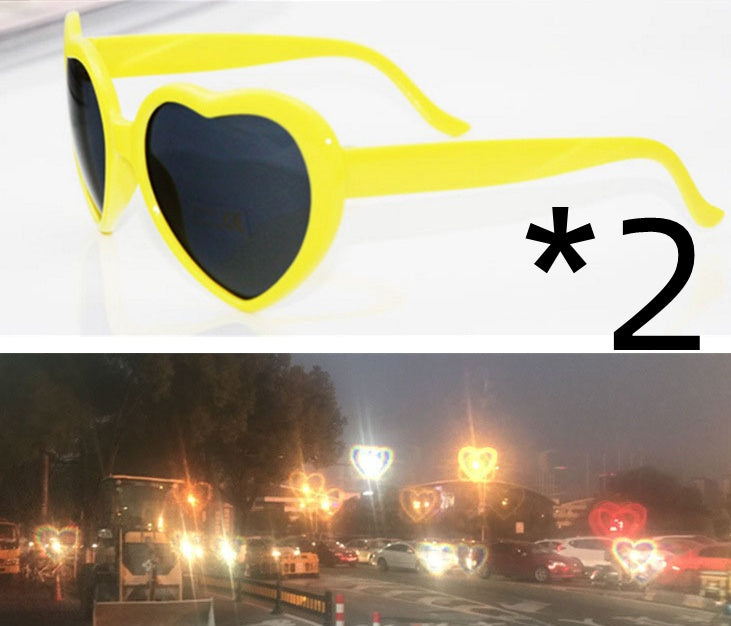 Night Lights Change Love Special Effects  Sunglasses