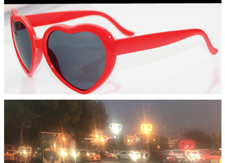 Night Lights Change Love Special Effects  Sunglasses