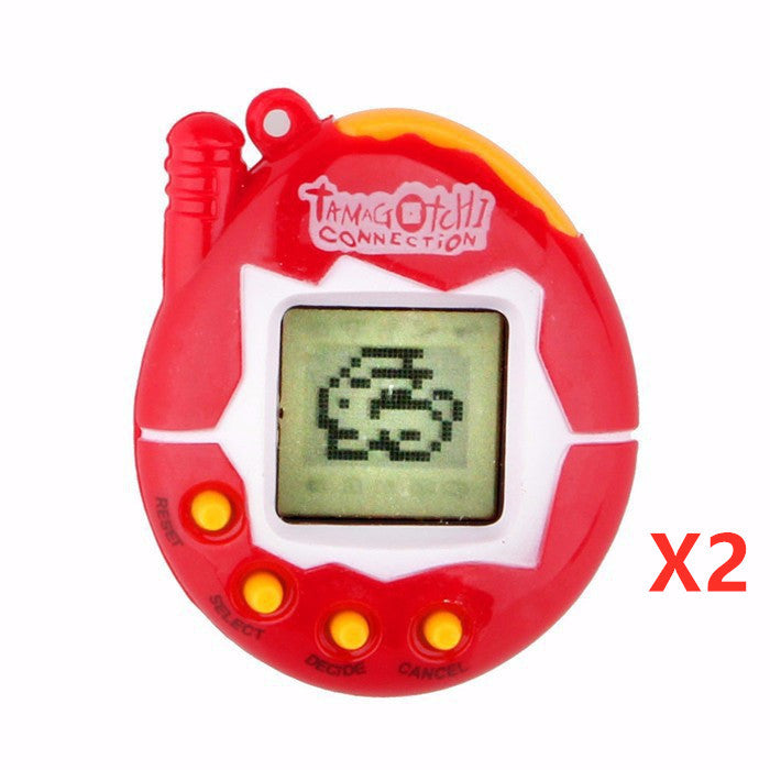 Electronic virtual pet game machine