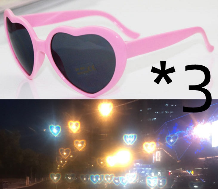 Night Lights Change Love Special Effects  Sunglasses