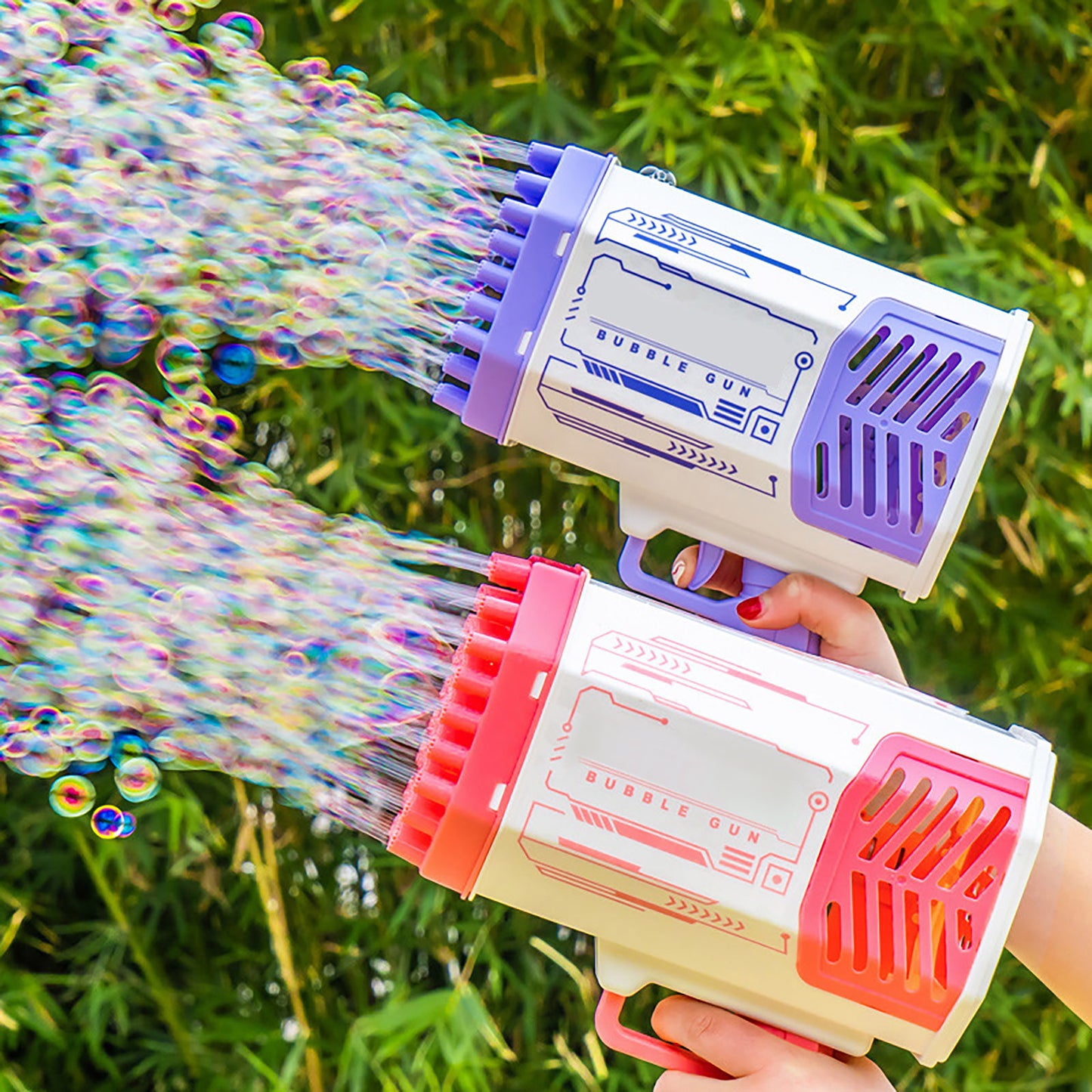 Soap Bubble Gun Rocket 69 Holes