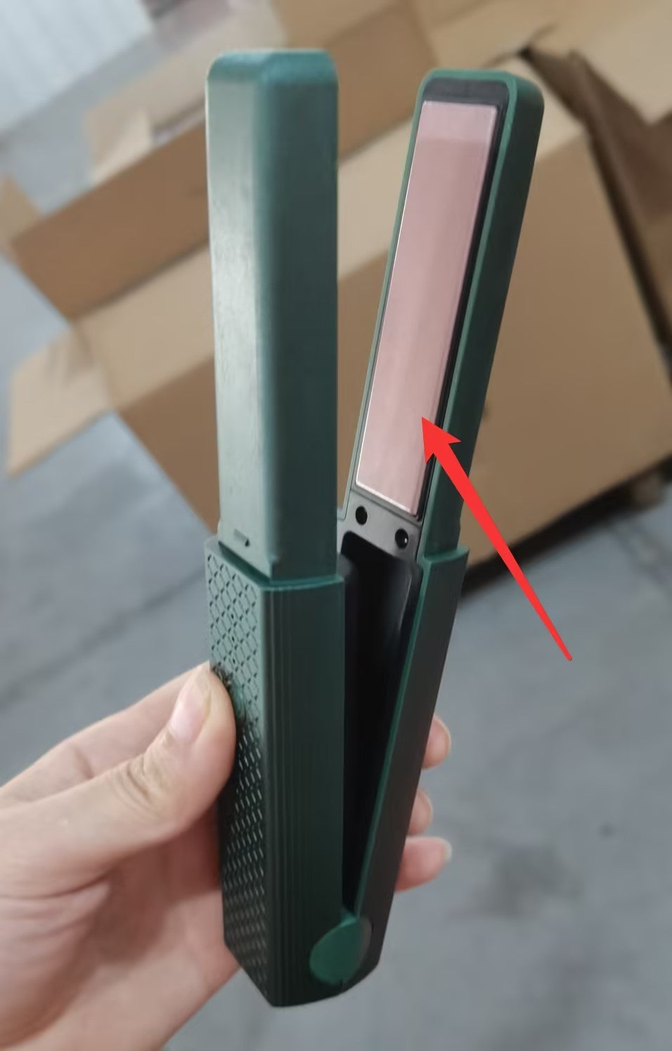Hair Straightener Cordless USB