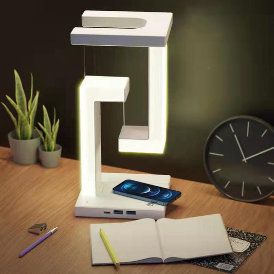 Smartphone Charging Suspension Table Floating Lamp